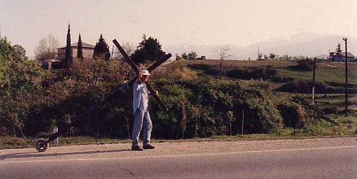 Abkhazia arthur with cross